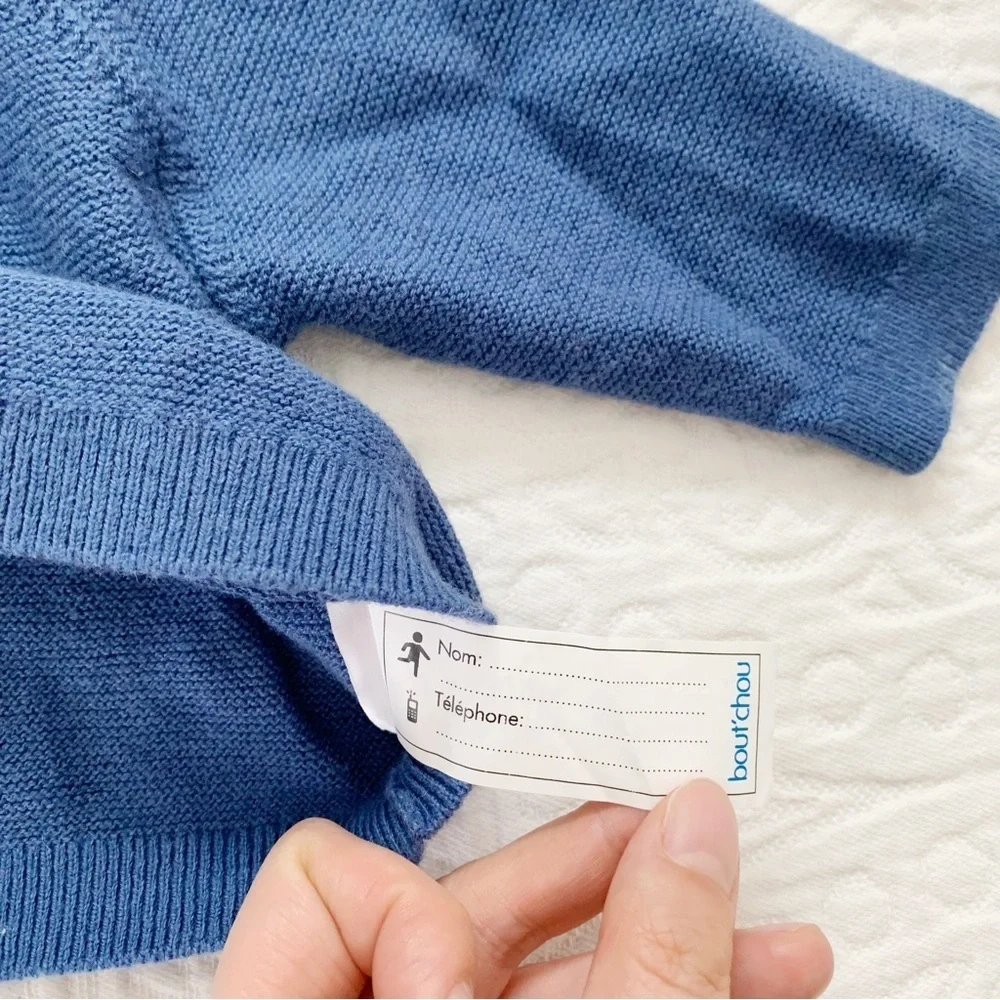 Bout'chou Baby‎ Taxi Wrap Sweater (1 Month)